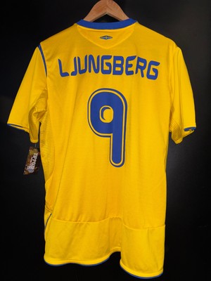 SWEDEN LJUNGBERG 2006-2007 ORIGINAL JERSEY SIZE L | eBay