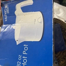 Kitchen Elite Hot Pot Boils Water 32oz Non-Stick Rotary Temperature Control