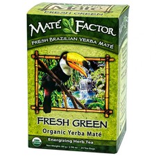 Yerba Mate Bio Fraîche Verte 24 Sachets