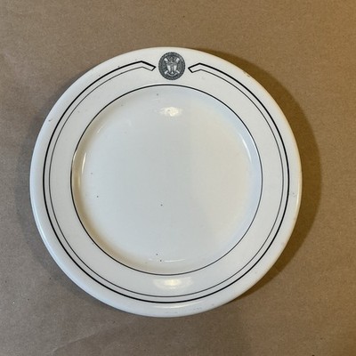 Vintage Plate Sterling China Central Toledo As Is INV-B4D04