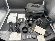 MINTY Nikon D60 Digital DSLR Camera w/ 2 VR Lenses and Accessories Bundle