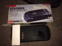 Vintage Vhs Video Cassette Rewinder Brand In Box Ambico V-0760 Vintage Vhs Video Cassette Rewinder Brand In Box Ambico V-0760