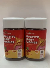 2x Nature's Key Appetite Booster Gummies Hawthorn Flavor 120ct (240 Total) 12/25
