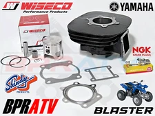 Yamaha Blaster 200 YFS200 66m Stock OEM Bore Cylinder WISECO Top End Rebuild Kit