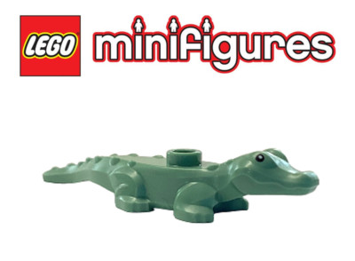 LEGO  Krokodil Alligator Baby Tier 78532 Animal Land Wildlife City Zoo Neu Grün
