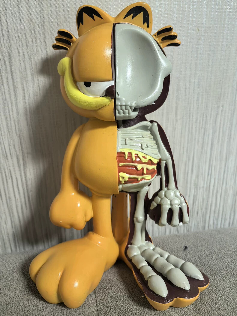 Mighty Jaxx Garfield Dissected Cartoon Vinyl Action Figure