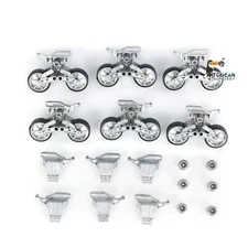 1/16 DIY Metal Road Wheels for Henglong USA M4A3 Sherman RC Tank 3898 Spare Part