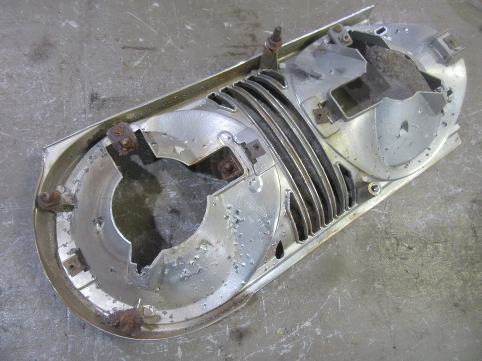 Mercury Meteor 600 1961 faro delantero exterior cromo moldura base DF Foto 4 de 4