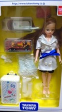 Takara Tomy 2007 Shareholder Benefit Limited Edition Licca-chan Doll Tomica Set