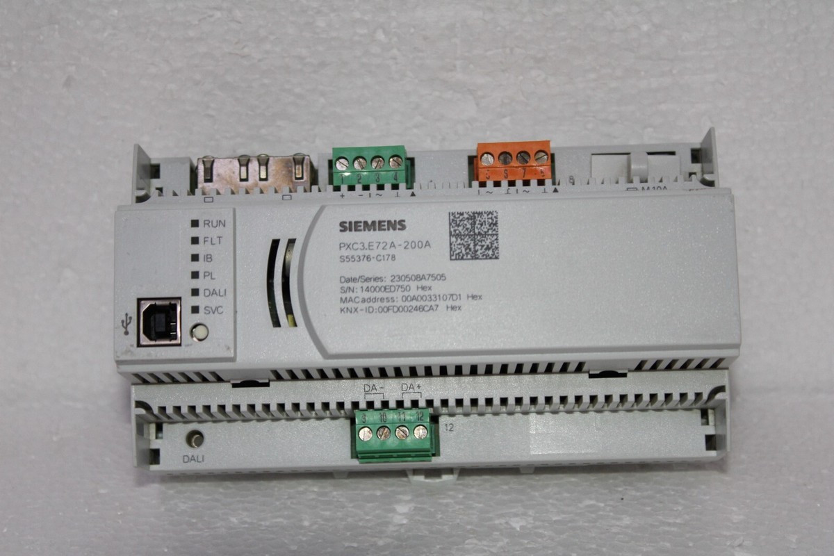 SIEMENS PXC3.E72A-200A S55376-C178 Desigo™ Room Automation Station