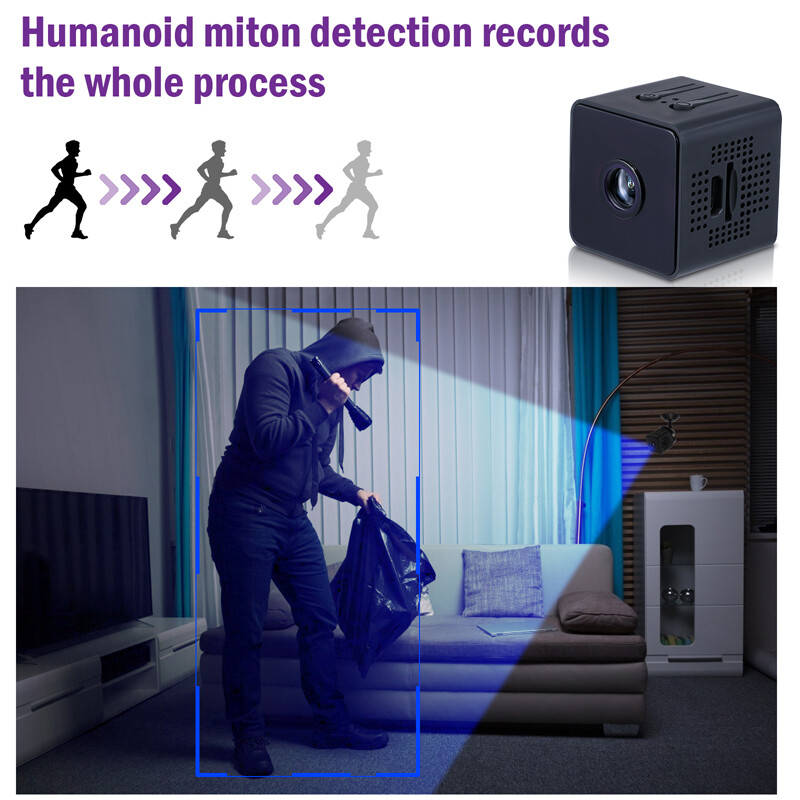 X1 Mini Indoor 1080P WiFi Security Camera with Motion Detection HD Night Vison