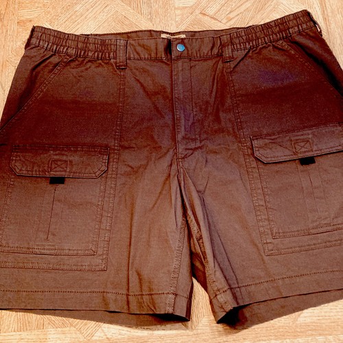 NWT Foundry Men's Brown Cargo Shorts Size 52 Waist 9 Inch Inseam Comfort Stretch eBay