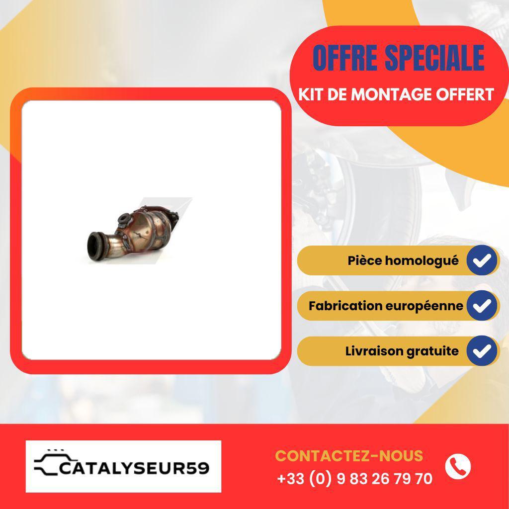 Catalyseur FIAT DUCATO 2.3TD anti fumée noire pour réparer le moteur 112 cv