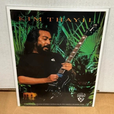 GUILD GUITARS - S-100 - KIM THAYIL of SOUNDGARDEN - 1997 Print Advertisement