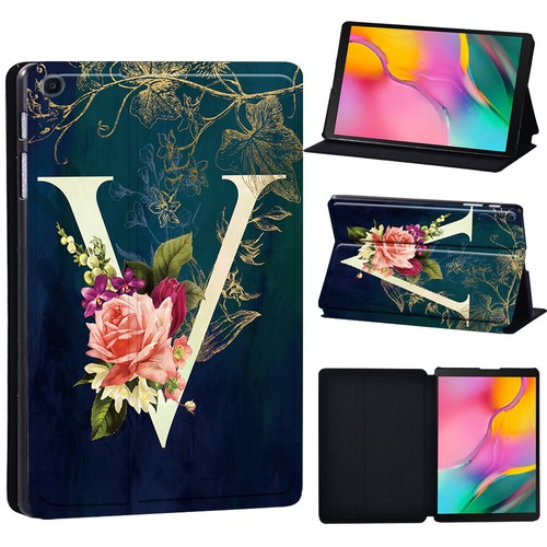 Initial Leder Ständer Abdeckung Hülle für Samsung Galaxy Tab A7/A7 Lite/A8/A9/A9 Plus - Bild 28 von 32