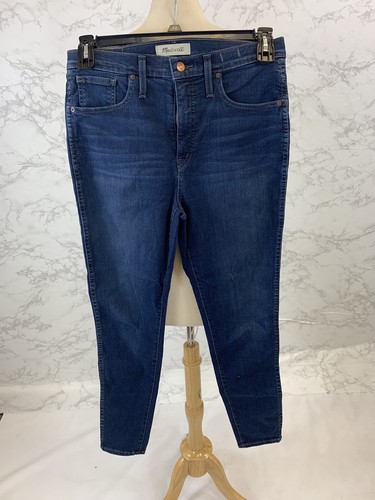High-Rise Skinny Jeans in Hayes Wash 