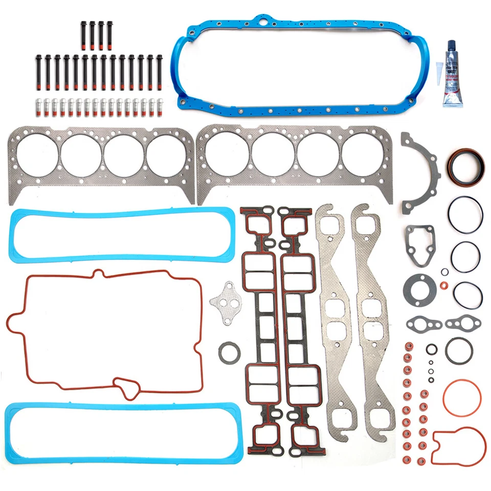 Engine Full Gasket Set w/Head Bolts Fit for GMC C1500 Suburban 96-99 5.7L - Image 2 of 4