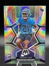 Roger Mccreary 2022 Mosaic Silver Prizm Rookie Card RC Tennessee Titans #381