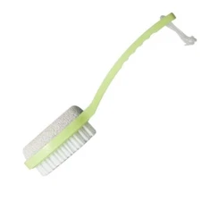 Foot Stone Brush Exfoliating Brush Shower Foot Srubber with Pumice(1 PCS Green)