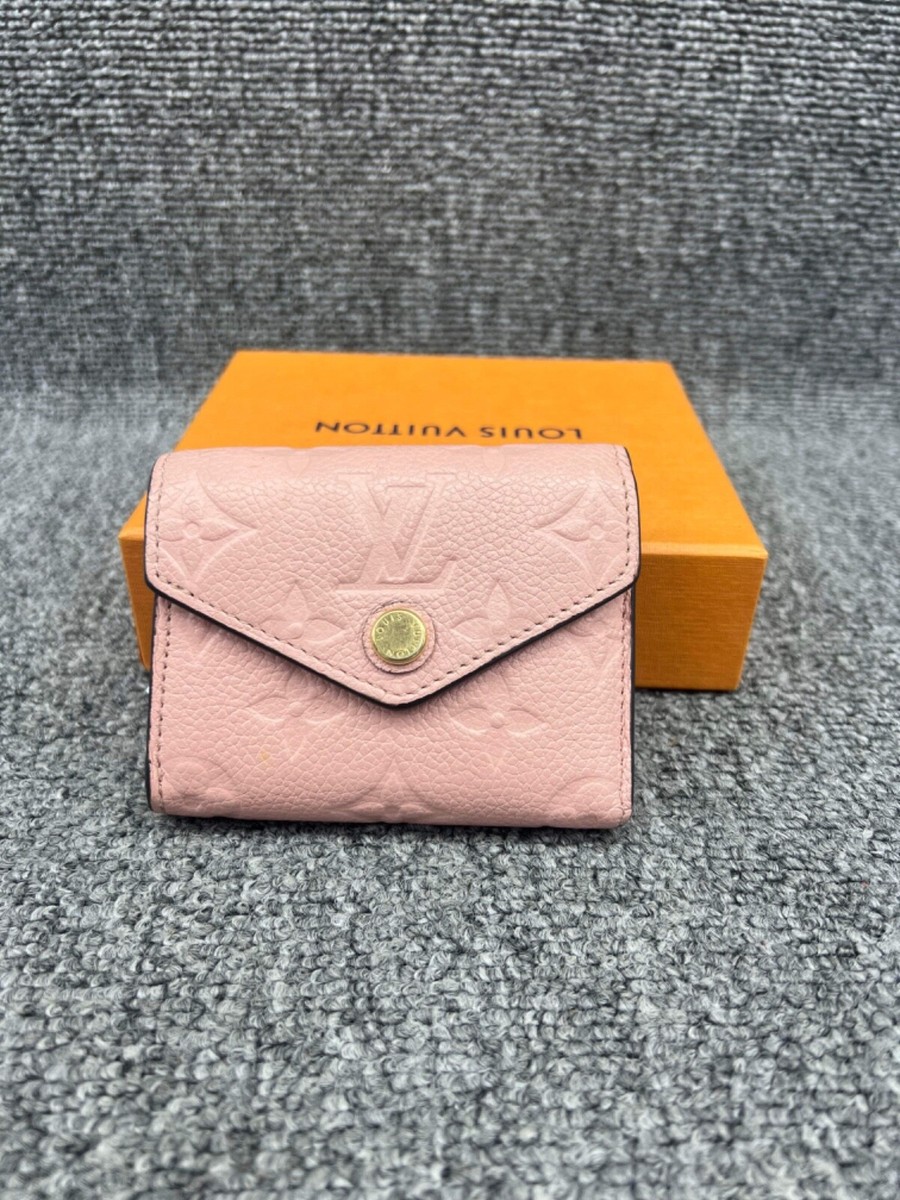 Louis Vuitton Porto Foille Zoe Monogram Amplant Pink Cowhide