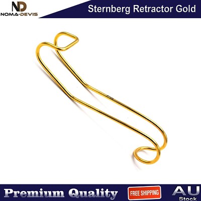 Dental Lip & Cheek Sternberg Retractor Gold Color Coded Oral Surgery Instruments
