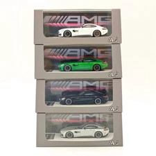 MJ 1/64 Mercedes Benz AMG GTR Double Door Diecast Toys Car Model Collection Gift