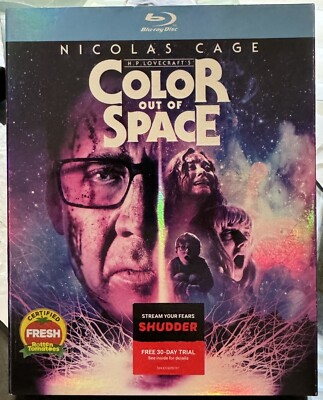Color Out of Space (Blu-ray, 2019). New With Slipcover
