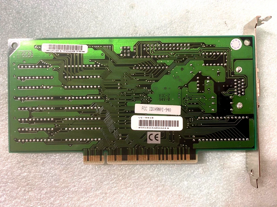 RARE NEW VINTAGE VI-940 S3 TRIO64 1 MB EXP TO 2 MB PCI VGA CARD MXB140A - Image 2 of 3
