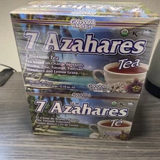 2 Packs TE DE 7 AZAHARES 30 Bags EACH  Made in Mexico