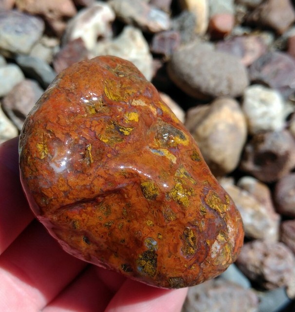 Lake Superior Agate, 4.3oz Busy Pattern Moss Agate. Rough Lapidary | eBay