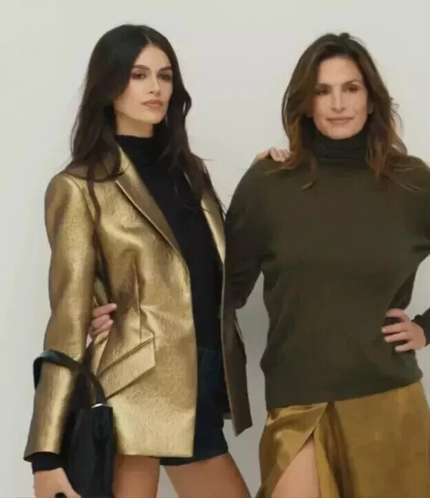 RARE ZARA GOLD METALLIC JACKET BLAZER SIZE EXTRA SMALL XS NEW image 6