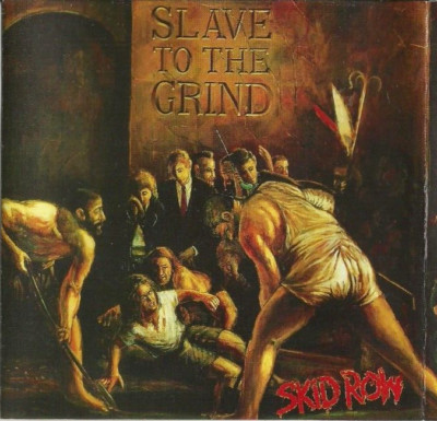 Slave to the Grind by Skid Row (CD, 1991) AFTER SHOW 1992 SIGNED AUTOGRAPHED