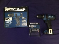 Hercules 12V Drill 2ah Battery And Hercules Tool Bag