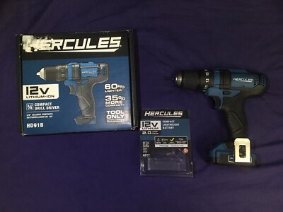 Hercules 12v Hercules Drill Driver Hercules 12 Volt Impact Driver