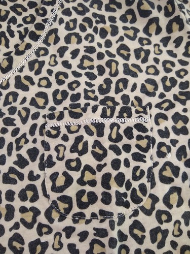 White Stag Sleepwear Women's 2-3XL Nightshirt Animal Pattern Mislabeled* Vtg - Picture 3 of 6