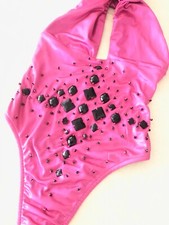 Dancewear Rhinestones Bodysuit Show Costume Gymnastics Stage Performer Carnival