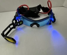 Spy Gear Night Goggles Glasses Blue Adjustable Strap 2013 Spin Master 70400 Toy