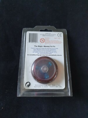 Abbe Toys Black Mamba 3 Star Red YoYo | eBay
