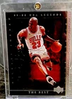 Michael Jordan Card 90’s AUTHENTIC CHROME GOLD SILVER HOLO FOIL BULLS JERSEY #23