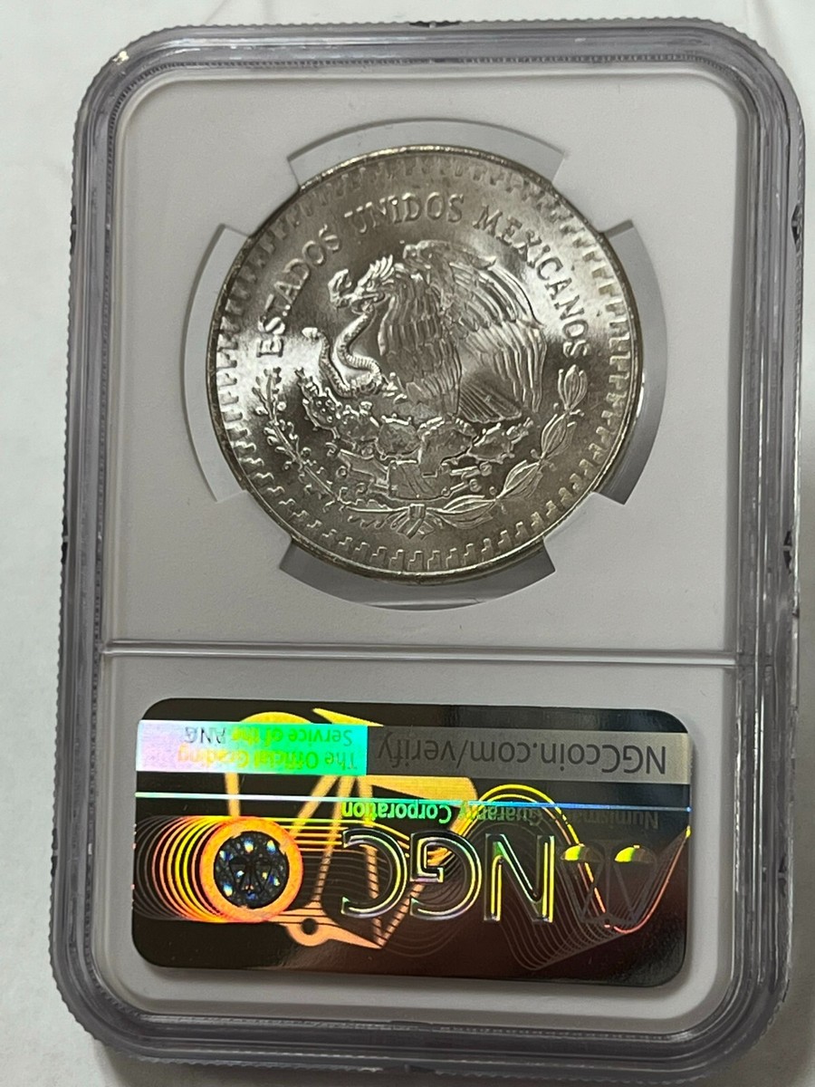 1983 Mexico Silver Libertad 1 Onza 1 ounce Coin NGC MS 66 | eBay