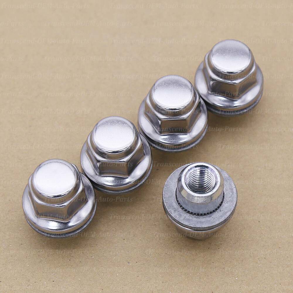 90084-94001 GENUINE OEM WHEEL LUG NUT CHROME 5PCS SET for TOYOTA