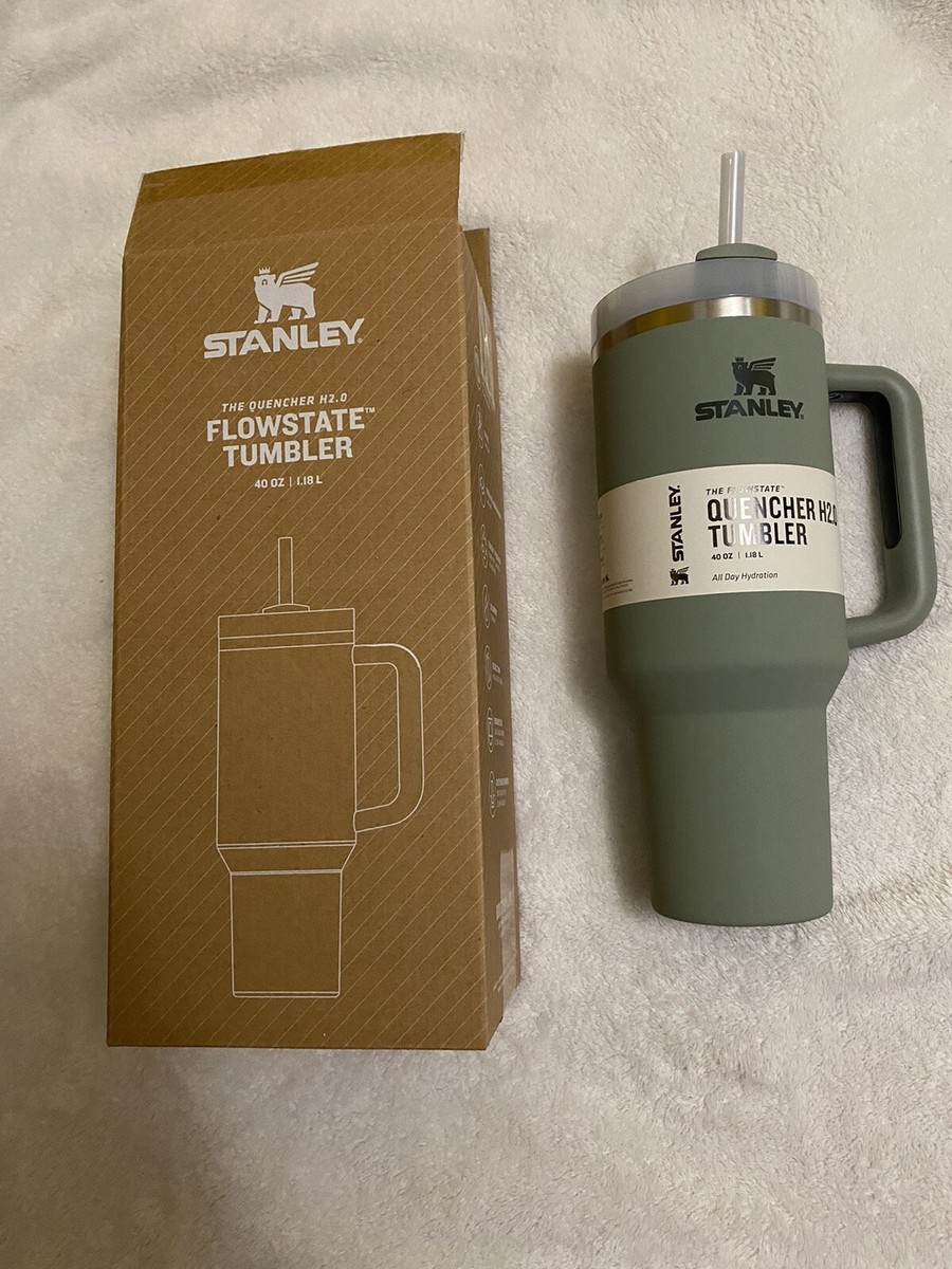 Stanley 40oz Quencher Tumbler Bay Leaf (pale green) H2.0 Soft