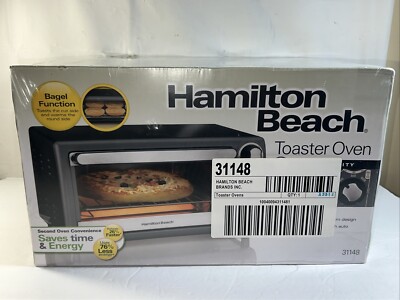 Hamilton Beach 31148 Toaster Oven - Charcoal Brand New Sealed