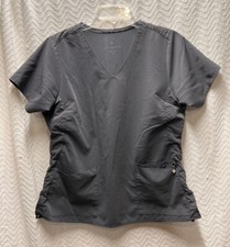 Vera Bradley Gray Size Medium Scrub Top Style V6109
