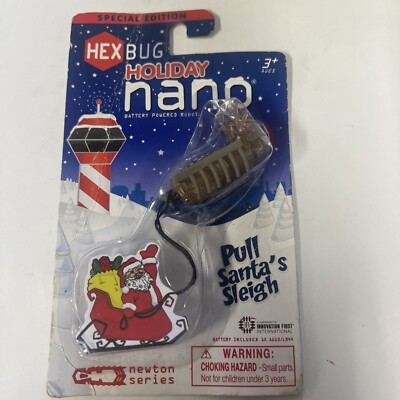HEX BUG HOLIDAY NANO SANTAS SLEIGH SPECIAL 2013 NIP