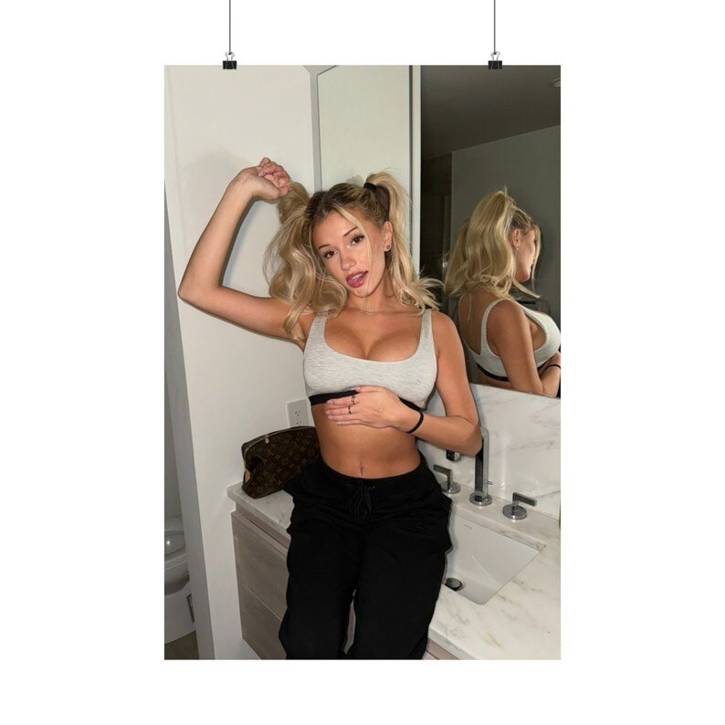 Breckie Hill Premium Poster - Wall Art - Home Decor - Bikini Poster - Lady Art