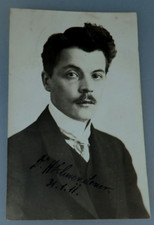 Autograph Dr. H. Schwendener Swiss Writer 1911 (95546)