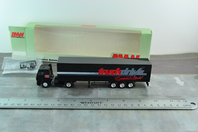AWM 5512.1 Mercedes Tractor Trailer TRUCK DRIVE Black 1:87 Scale