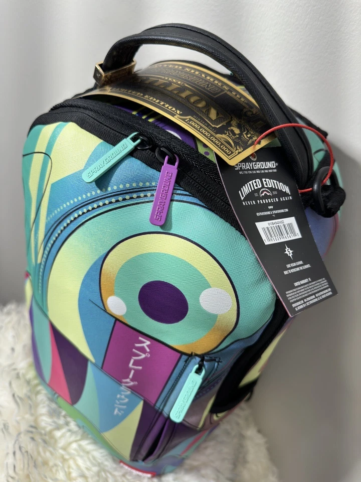 MOCHILA SPRAYGROUND TRIPPY MINDTRIP DLXV EDICIÓN LIMITADA *AGOTADA EN TODAS PARTES* Foto 2 de 4