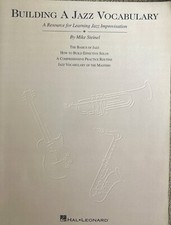 Building A Jazz Vocabulary 1995 Steinel Basics Effective Solos Practice Masters